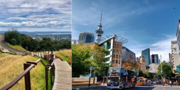 ऑकलैंड: ज्वालामुखी प्रधान शहर, जहां शंकु सहज ही दिख जाते हैं