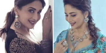 माधुरी दीक्षित नेने से सीखें लहंगा पहनने के गुर