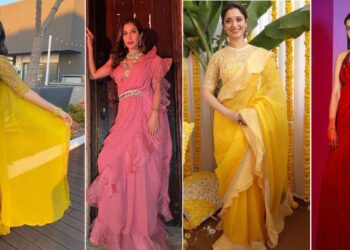 रफ़ल्ड साड़ियां, जिन पर आपका दिल आ जाएगा